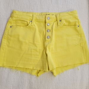 Universal Thread High Rise Denim Cut off Shorts Size 6/28R